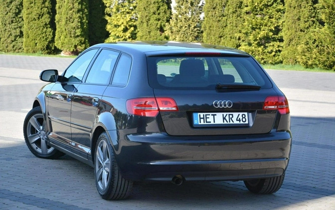 Audi A3 cena 36900 przebieg: 207581, rok produkcji 2011 z Dębno małe 436